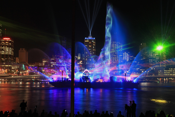 City of Lights Laser Show, Brisbane, Australia 12 Sept 2012 #2 IMG_5733