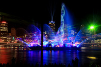 City of Lights Laser Show, Brisbane, Australia 12 Sept 2012 #2